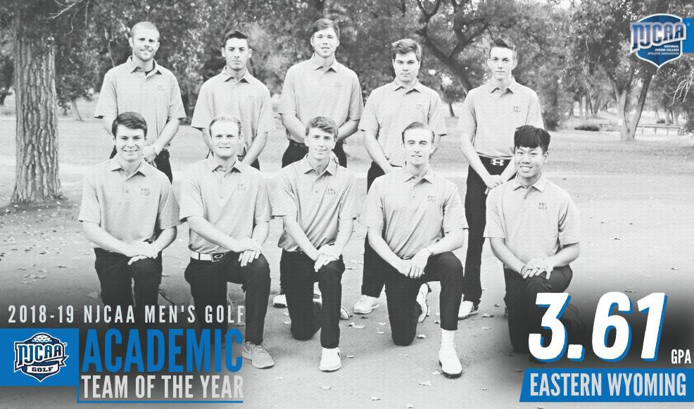 2018-19 NJCAA Men's Golf Academic Team of the Year