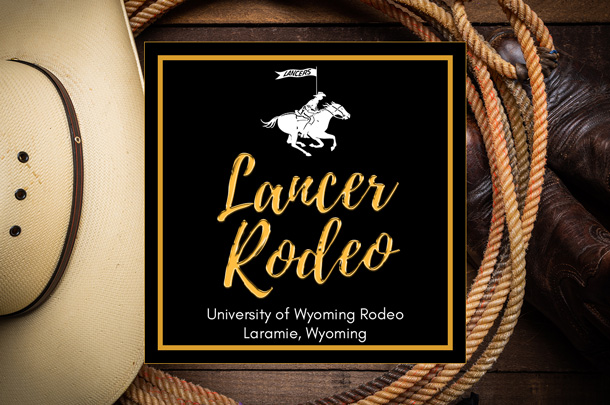 Eastern Wyoming College Lancer Rodeo at Univeristy of Wyoming Rodeo