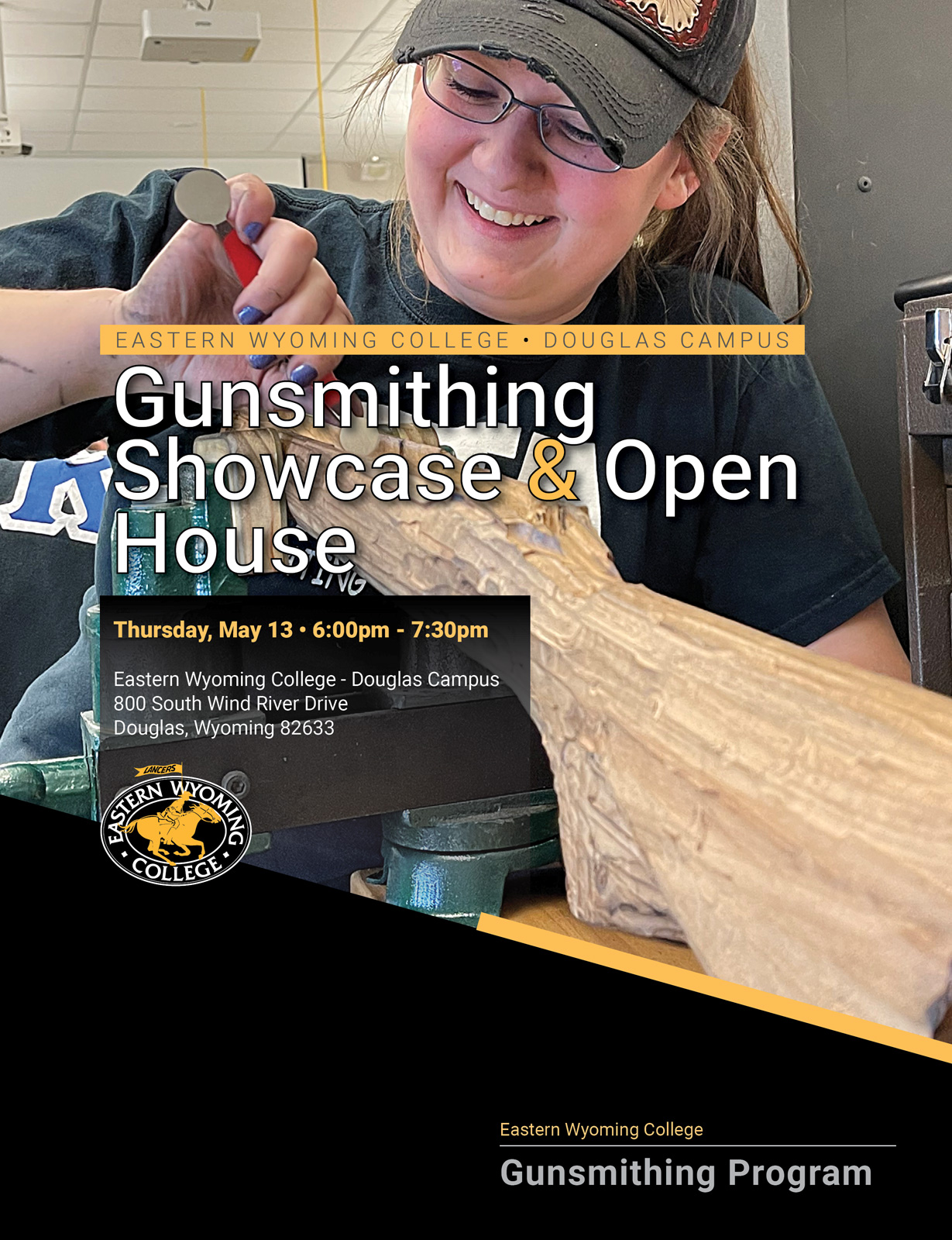 EWC Gunsmithing Showcase &amp; Open House - Thursday, May 13 - 6:00pm - 7:30pm