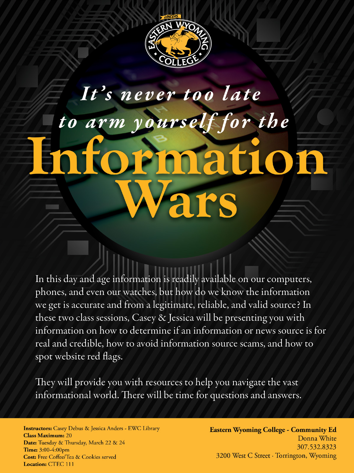 It’s never too late to arm yourself for the Information wars
