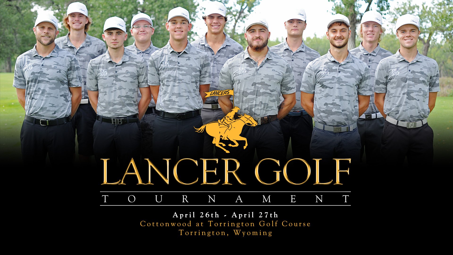 Eastern Wyoming College - Lancer Golf Tournament - April 26th - April 27th
