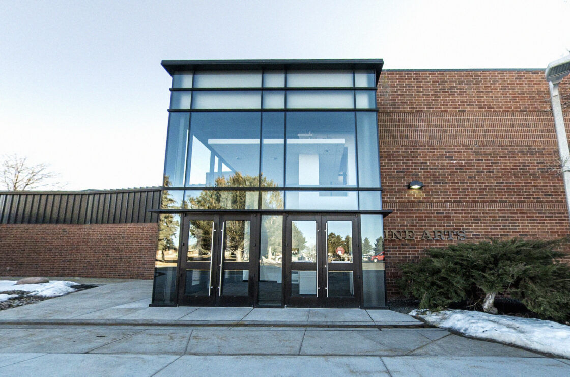 Exterior View of the Fine Art's Building at Eastern Wyoming Campus